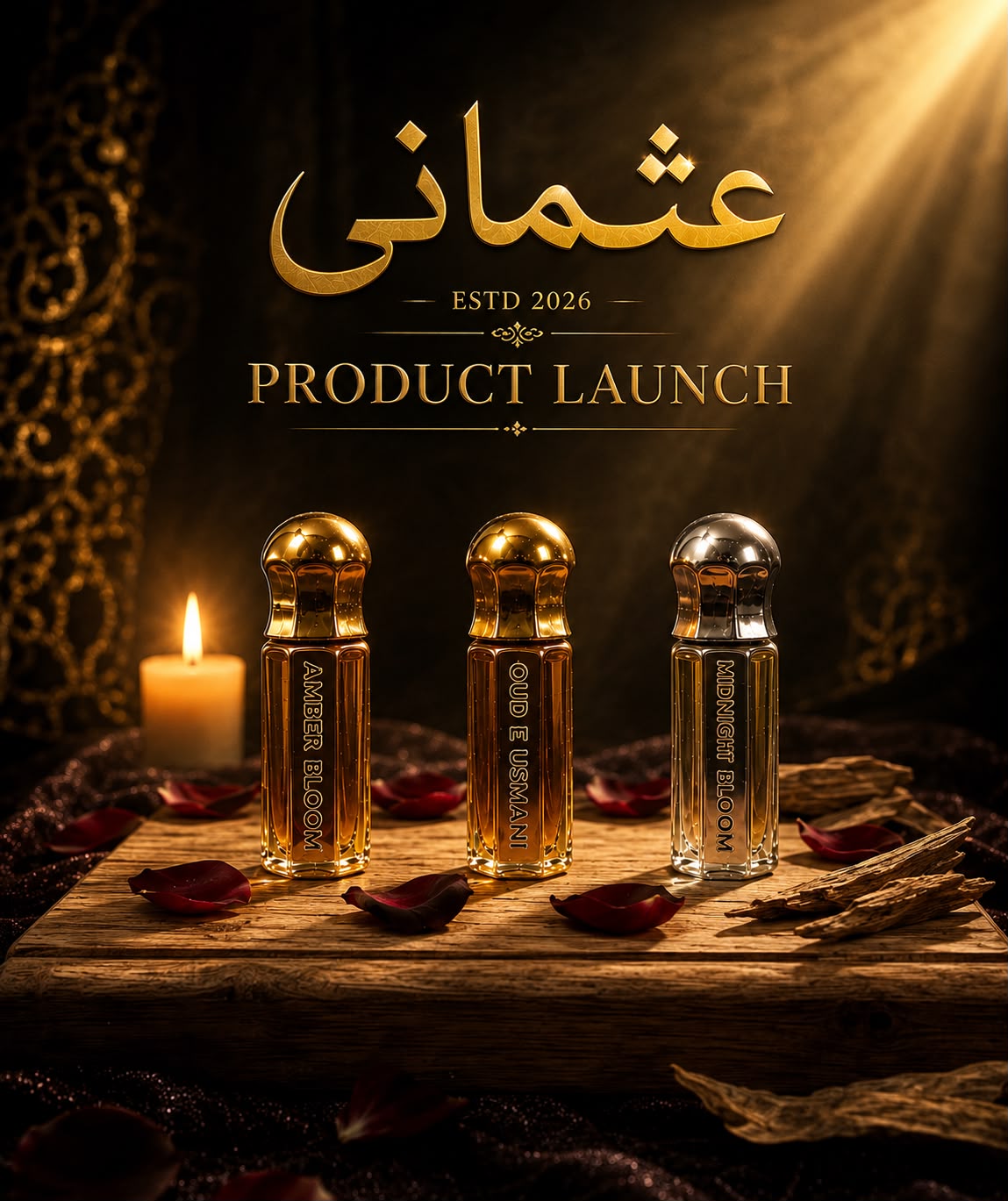 Gifter Box attar set by Usmani Perfumes